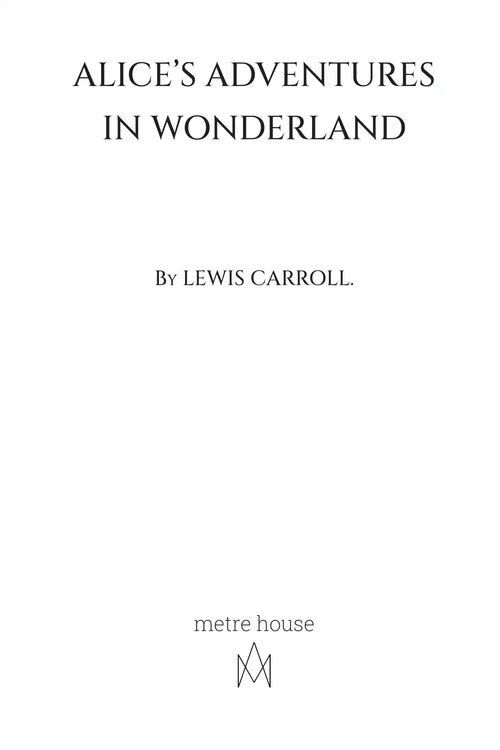 Alice's Adventures in Wonderland