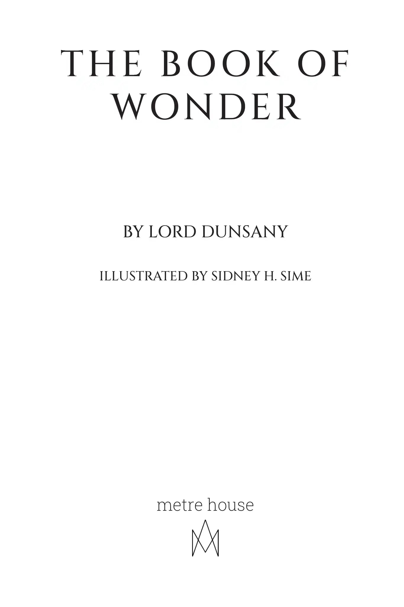 The Book of Wonder